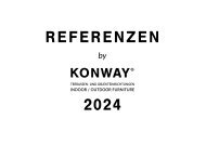Referenzen by KONWAY® 2024