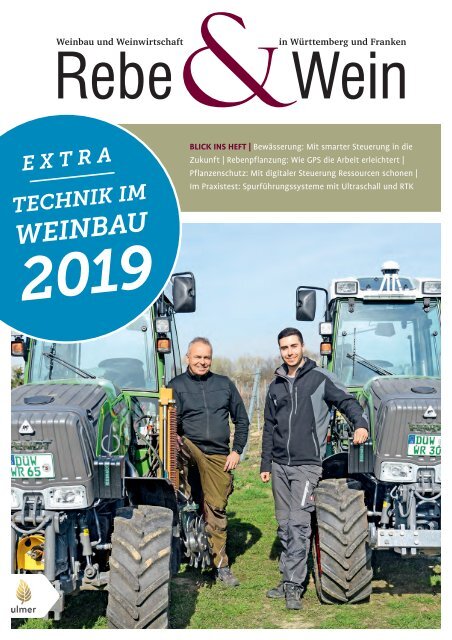 Rebe und Wein - Sonderheft: Technik im Weinbau 2019