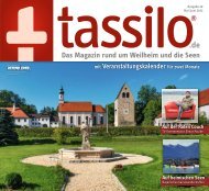 tassilo - das Magazin rund um Weilheim und die Seen - Ausgabe Mai/Juni 2023