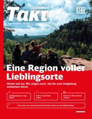 Takt Thüringen Mai/Juni