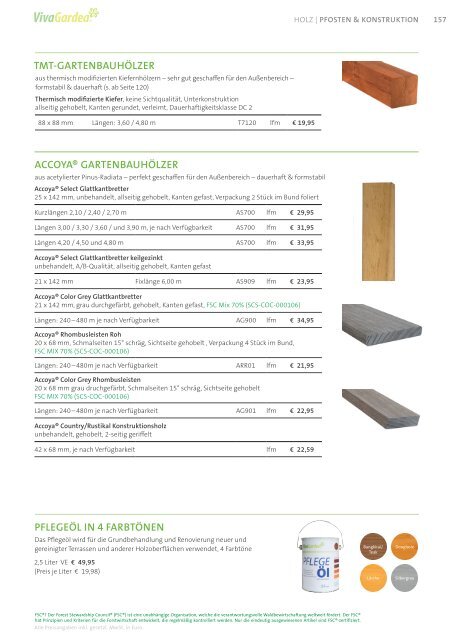Zaunsysteme -Holz - WPC- Kunststoff - Metall