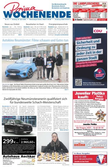 Prima Wochenende 16 2023