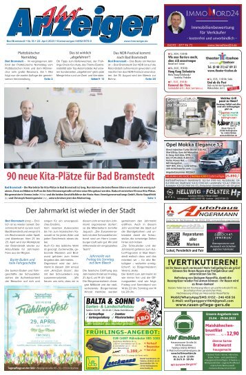 Ihr Anzeiger Bad Bramstedt 16 2023