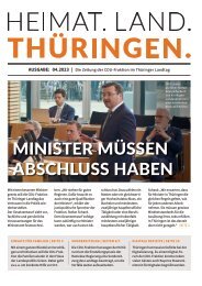 HEIMAT. LAND. THÜRINGEN. Ausgabe 04/23