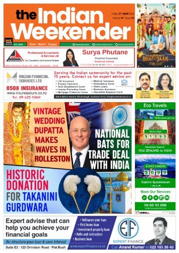 The Indian Weekender, 21 April 2023