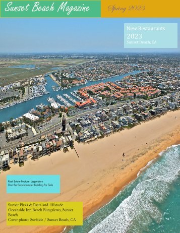 Sunset Beach Magazine Spring 2023 