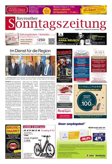 2023-04-23 Bayreuther Sonntagszeitung