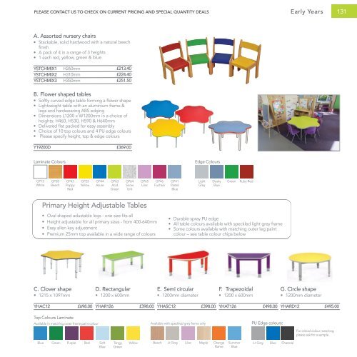 Creative Activity Educational & Office Furniture