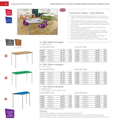 Creative Activity Educational & Office Furniture