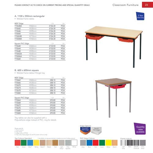 Creative Activity Educational & Office Furniture