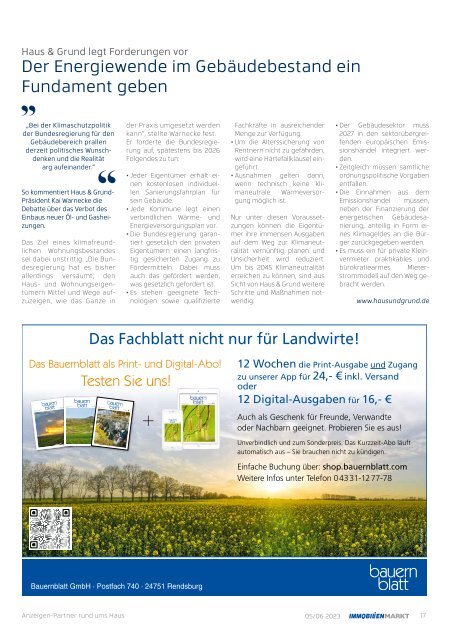 IMMOBILIENMARKT E-Magazine-05-06-2023