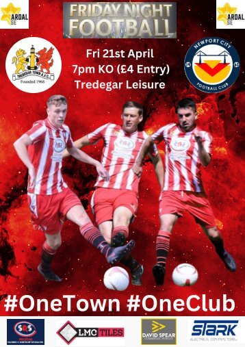 TREDEGAR TOWN FC V NEWPORT CITY FC