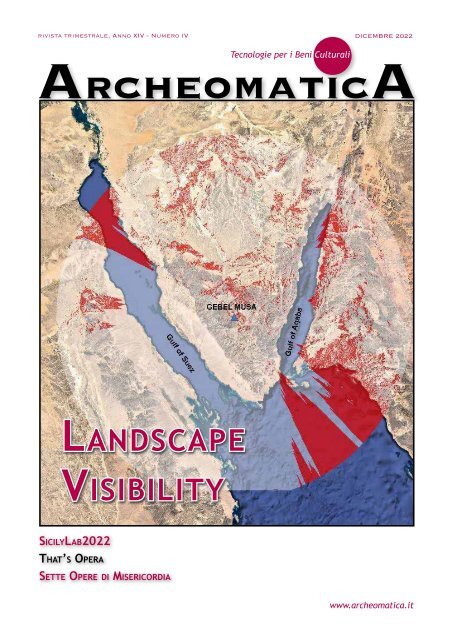 Archeomatica 4 2022 - Landscape Visibility