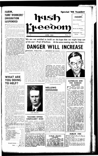 Irish Freedom June 1942