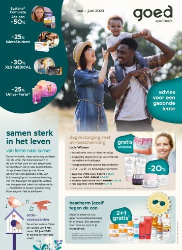 Promofolder mei - juni 2023 (apotheek)