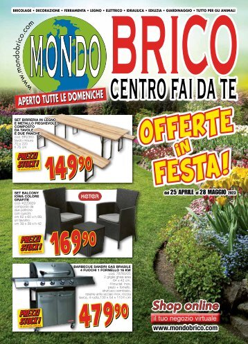 OFFERTE IN FESTA dal 25-04-2023 al 28-05-2023