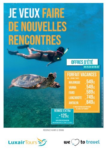 LuxairTours Summer Specials 2023 FR
