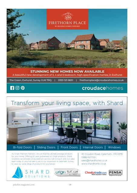 Surrey Homes | SH100 | May 2023 | Something To Celebrate Supplement inside