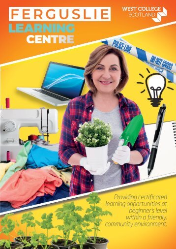Ferguslie Learning Centre - August Starts 2023