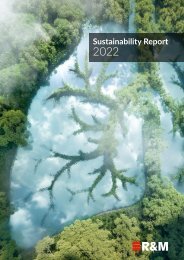 R&M Sustainability Report 2022