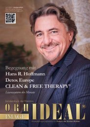 Hans Hoffmann - CLEAN AND FREE THERAPY - Juni 2023 Orhideal Ausgabe