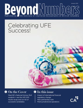 Celebrating UFE Success! - Institute of Chartered Accountants of BC