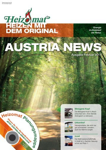 Ausgabe Februar 2011 - HEIZOMAT GmbH