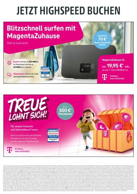 Telekom Monatsflyer Mai 2023