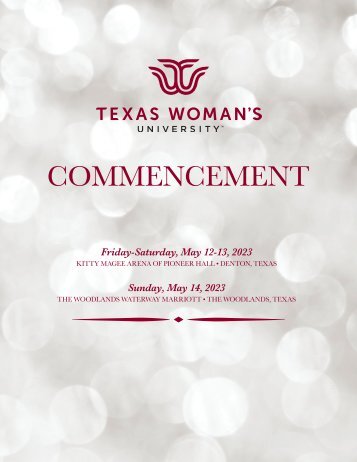 Commencement Program Spring 2023 