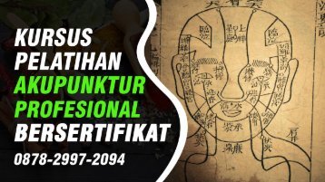 Kursus Akupunktur Di Purwanegara (Wa0878-2997-2094) Info Pelatihan Akupuntur 2023.