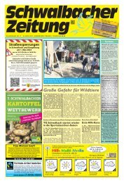 Schwalbacher Zeitung Ausgabe Kw 17-2023