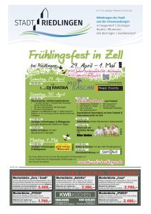 25.04.2023 Amtliches Mitteilungsblatt Riedlingen
