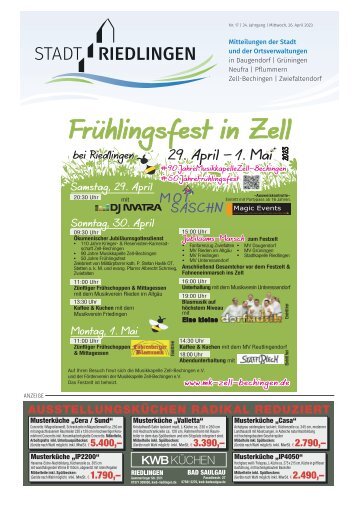 25.04.2023 Amtliches Mitteilungsblatt Riedlingen
