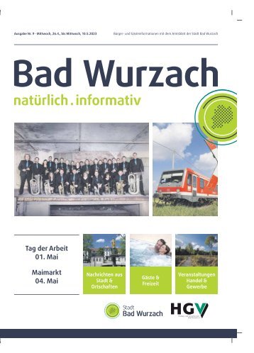 26.04.2023 Bürger- und Gästeinformation Bad Wurzach