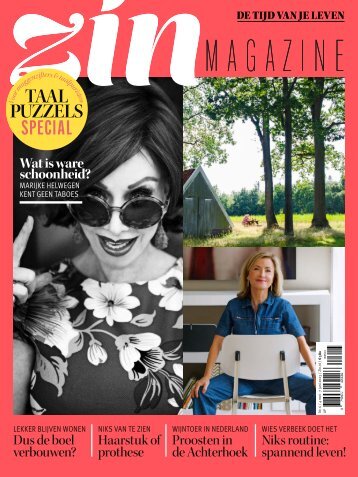 Zin magazine editie 6 - 2023 - Inkijkexemplaar