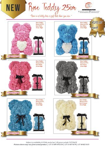 Rose Teddies 2023