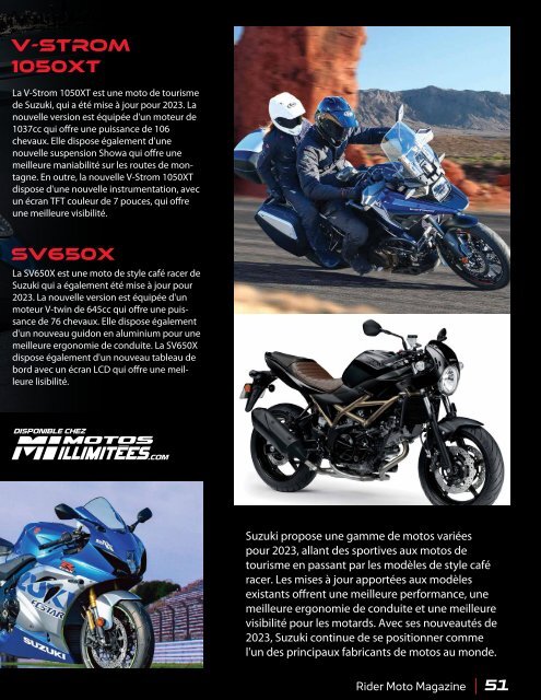 Rider Moto Magazine | Vol. 9 | Avril 2023