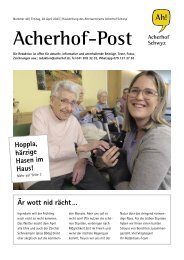 Acherhof-Post Nr. 48 | 28. April 2023
