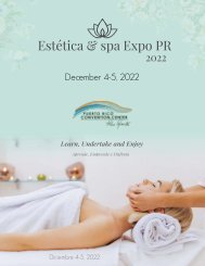 PROGRAM 2022 - ESTHETIC SPA PUERTO RICO 