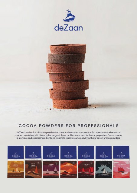 deZaan: Cocoa powders for professionals