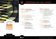 Kuba Programm Mai - August 2023