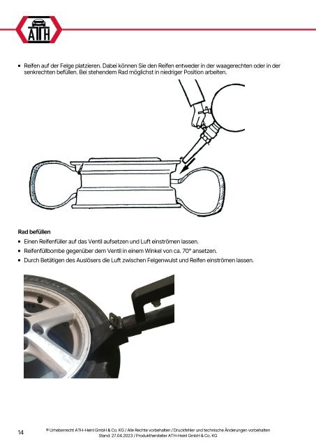 ATH-Heinl Changer accessories  ATH RB20-3 Multilingual