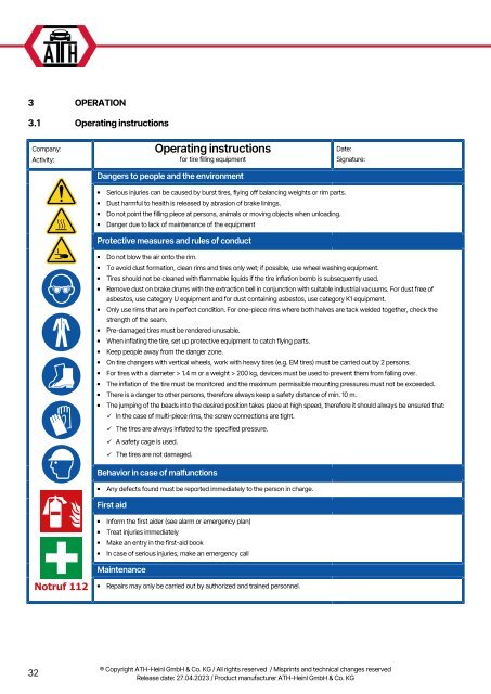 ATH-Heinl Changer accessories  ATH RB20-3 Multilingual