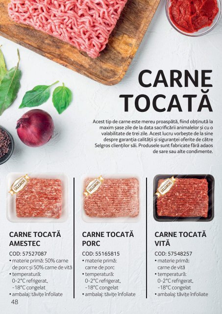 Catalog Carne Selgros 2023