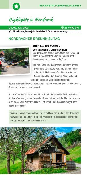 Schwarzwald Heftli  Mai - Juni 2023