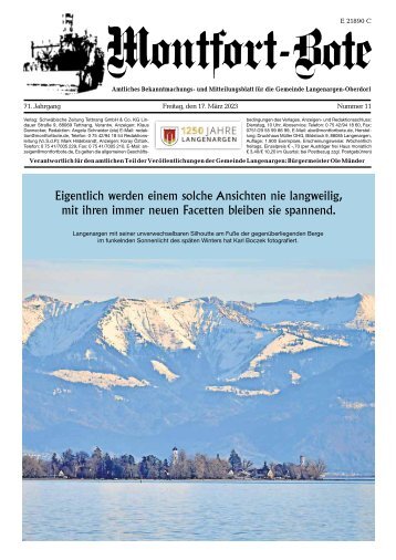 27.04.2023 Montfort-Bote