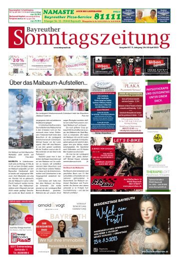 2023-04-30 Bayreuther Sonntagszeitung