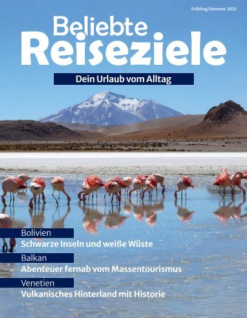 Beliebte Reiseziele Frühling/Sommer 2023