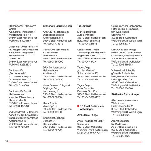 Familienwegweiser Landkreis Börde 2023/24