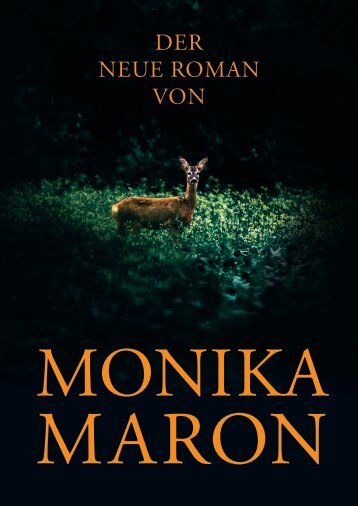 Folder: Der neue Roman von Monika Maron im Herbst 2023